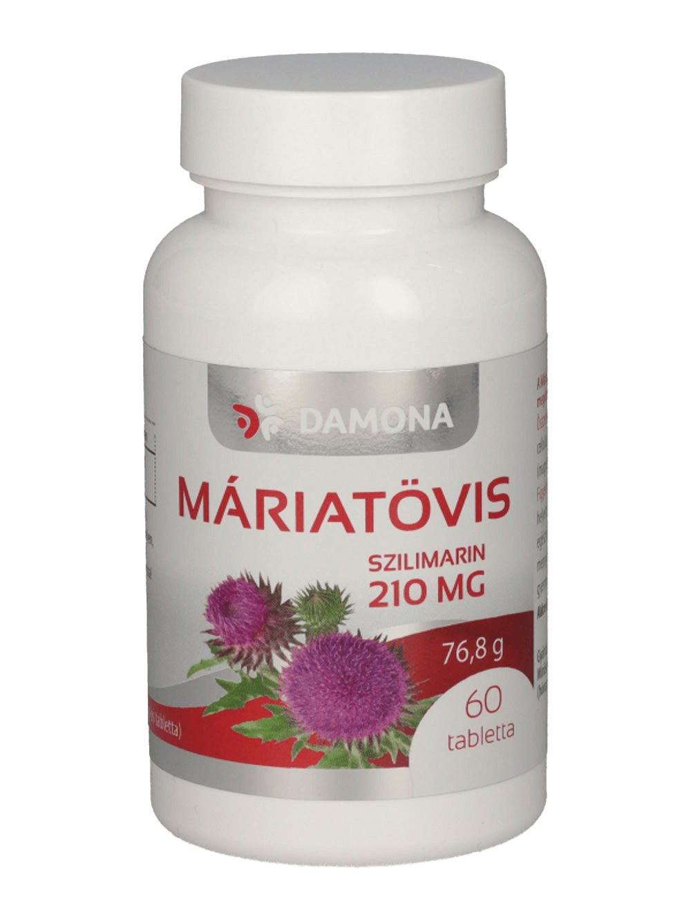 Damona Máriatövis 210mg szilimarin Damona Máriatövis 210mg szilimarin