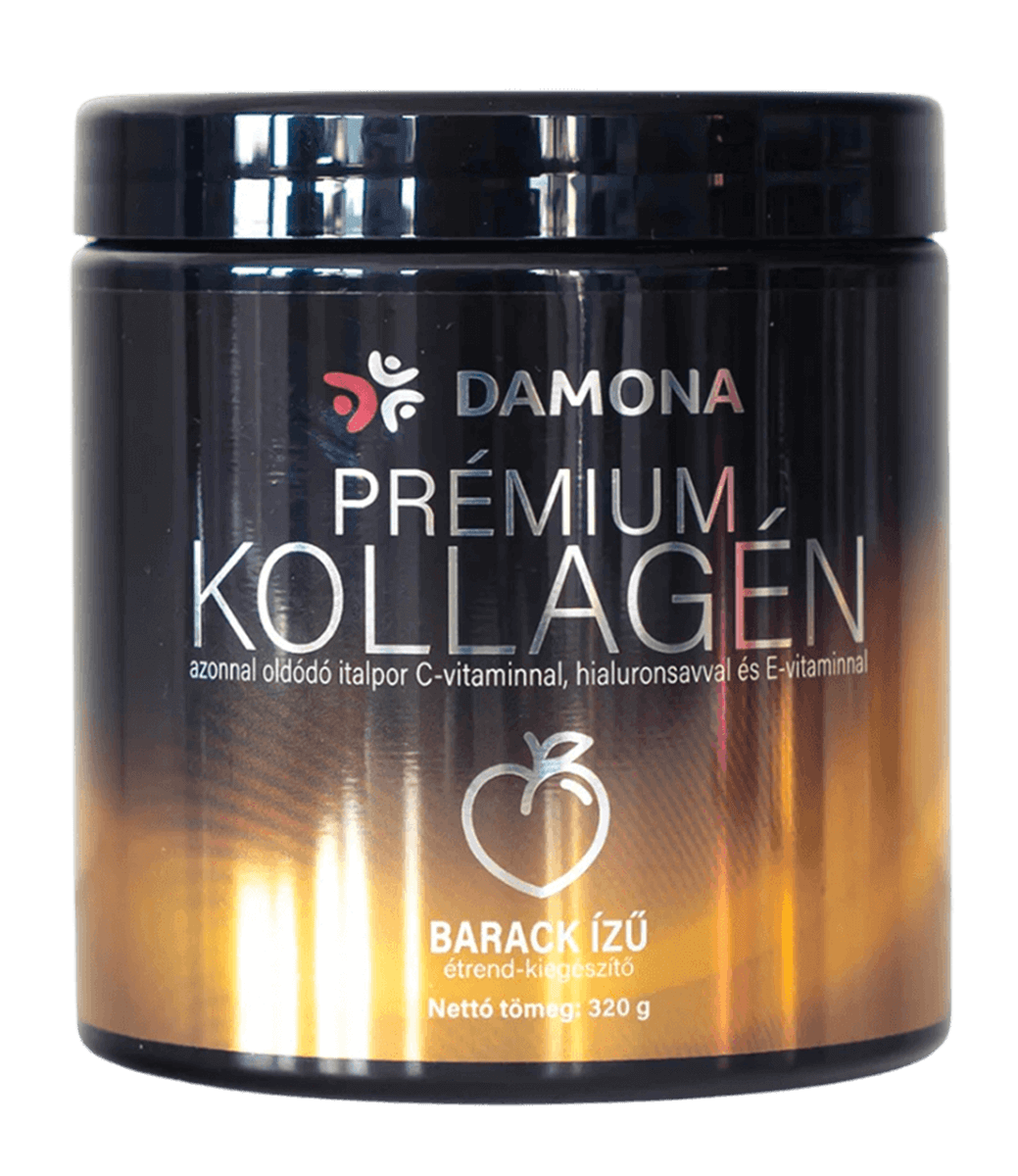 Damona kollagén2 Damona Prémium Kollagén azonnal oldódó italpor málna