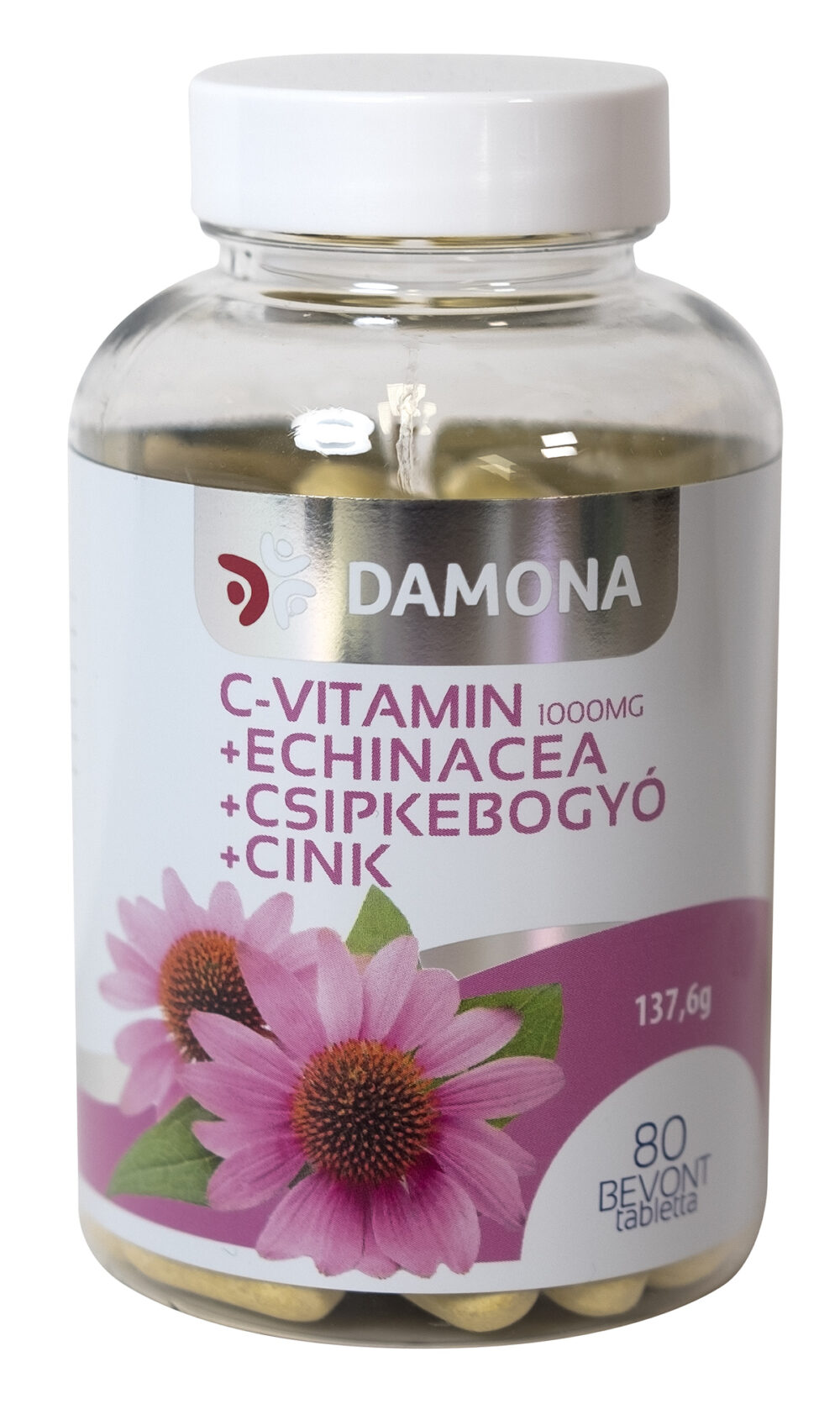 Damona C-vitamin+Echinacea bevont Damona C-vitamin+Echinacea +D3+Cink bevont tabletta